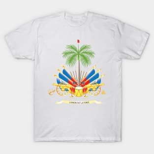 Haiti coat of arms T shirts, masks, tank tops ect.. T-Shirt